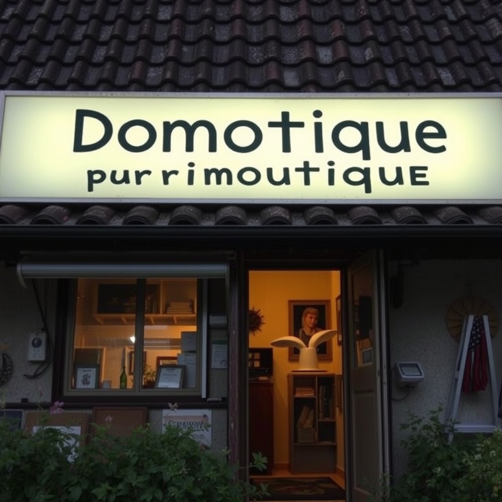 Domotique pour maison (illustration)